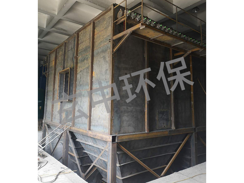 榆中供熱公司2x40T煤粉鍋爐布袋除塵器